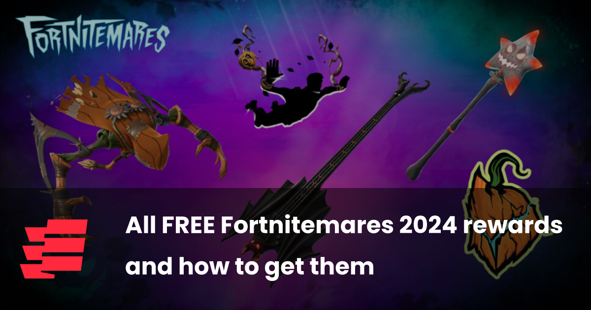 All FREE Fortnitemares 2024 rewards and how to get them esports.gg